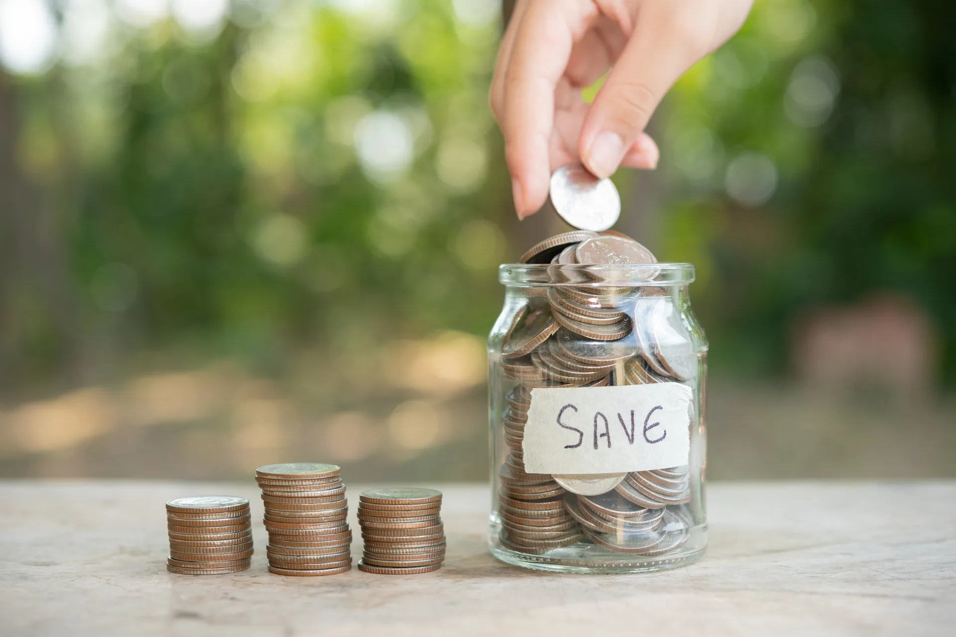 Financial security through insurance. Imade Description - Financial security through insurance. .